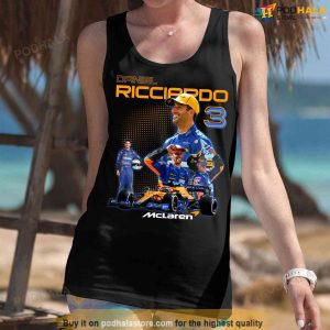 Daniel Ricciardo Shirt Mclaren Racing Shirt F1 Formula One Gift 4