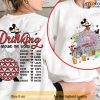 Disney Epcot World Tour Sweatshirt, Disney Drinking Around The World Tee