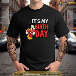 Disney Junior Birthday Mickeybday Shirt My First Disney Trip Tshirt 1
