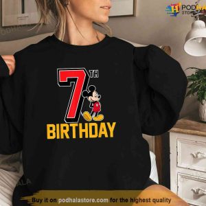 Disney Mickey Mouse 7th Birthday Shirt My First Disney Trip Tshirt 2