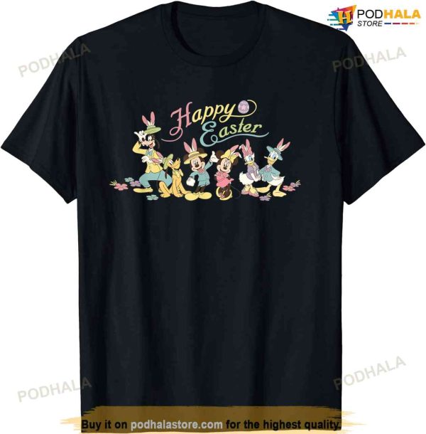 Disney Mickey Mouse And Friends Bunny Ears Easter Disney Easter Shirt