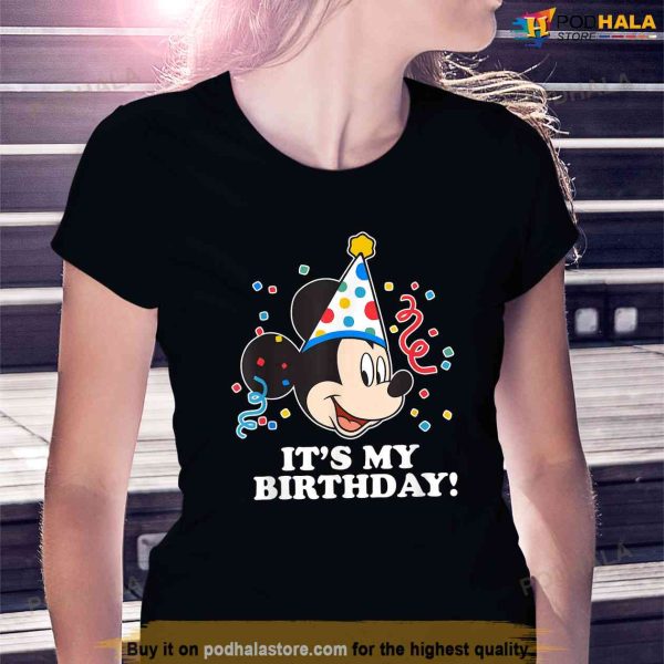 Disney Mickey Mouse Its My Birthday Shirt, My First Disney Trip Shirt