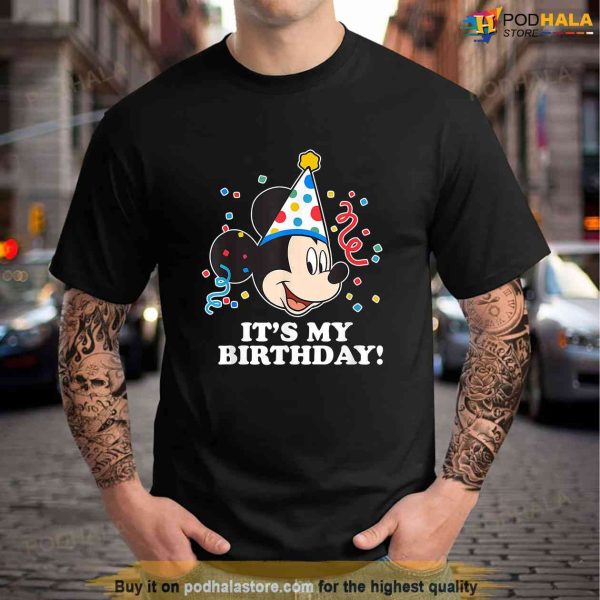 Disney Mickey Mouse Its My Birthday Shirt, My First Disney Trip Shirt