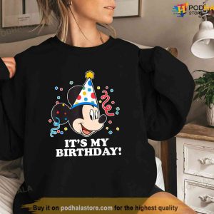 Disney Mickey Mouse Its My Birthday Shirt My First Disney Trip Tshirt 2