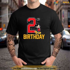 Disney Mickey Mouse My 2nd Birthday Shirt My First Disney Trip Tshirt 1