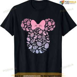 Disney Minnie Mouse Pink Gradient Easter Egg Disney Easter Shirt