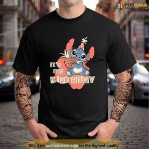 Disney Stitch Its My Birthday Shirt My First Disney Trip Tshirt 1
