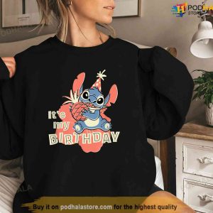 Disney Stitch Its My Birthday Shirt My First Disney Trip Tshirt 2