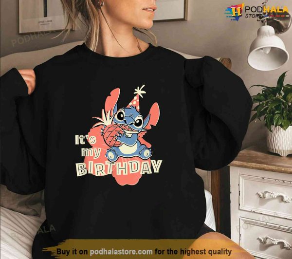 Disney Stitch Its My Birthday Shirt, My First Disney Trip Shirt