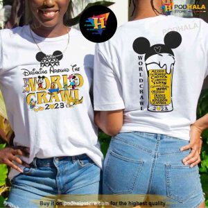 Drinking Around The World 2023 Shirt, Epcot Center Shirt