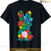 Easter Bunny Rabbit Puzzle Autism Awareness Women Boys Kids T-shirt