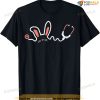 Easter Bunny Stethoscope Nurse Doctor Rabbit Scrub Top Women Shirt, Easter Gifts For Wife