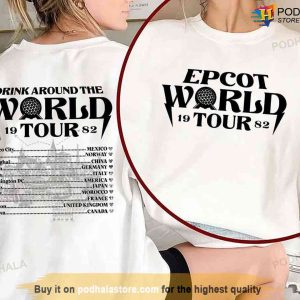 Epcot World Tour Sweatshirt, Epcot Around The World, Disneyland Shirt