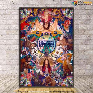 Everything Everywhere All at Once Movie Poster No Frame, Home Decor Gift