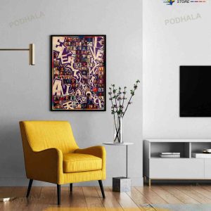 Everything Everywhere All At Once Movie Poster No Frame Retro Vintage Art Print 2