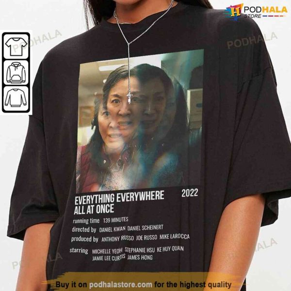 Everything Everywhere All at Once Shirt, Michelle Yeoh Gift For Fans