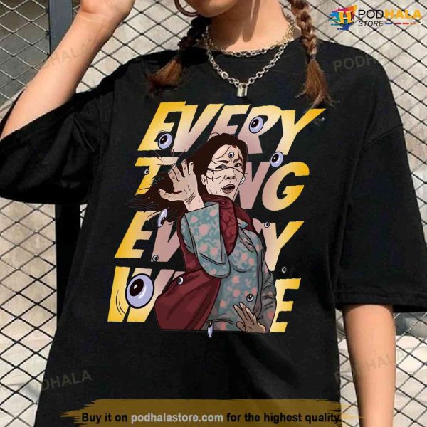Everything Everywhere All At Once Shirt, Multiverse Film Tee, Michelle Yeoh Tee