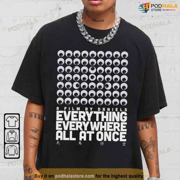 Everything Everywhere All at Once Shirt Hoodie Sweatshirt, Oscars 2023 Win