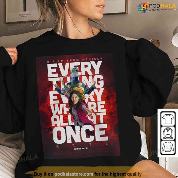 Everything Everywhere All at Once Shirt, Movie Oscars 2023 Gift For Fans