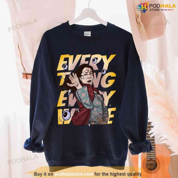 Everything Everywhere All At Once Shirt, Multiverse Film Tee, Michelle Yeoh Tee