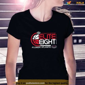 Florida Atlantic Owls Elite 8 2023 Basketball March Madness TShirt 1