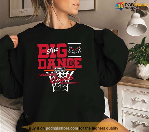 Florida Atlantic Owls March Madness 2023 Basketball Dance Shirt
