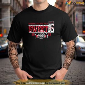 Florida Atlantic Owls Sweet 16 2023 Basketball Shirt