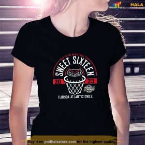 Florida Atlantic Owls Sweet 16 2023 March Madness Basketball Shirt