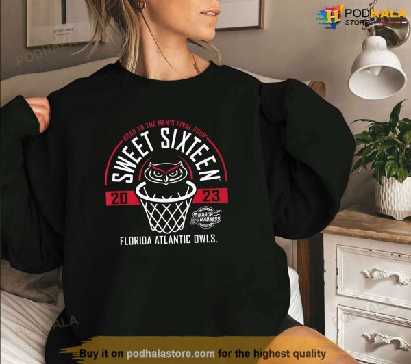 Florida Atlantic Owls Sweet 16 2023 March Madness Basketball Shirt