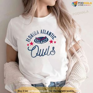 Florida Atlantic University Fau Owls Logo Tshirt
