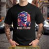 Free Donald Trump 2024 American Flag Shirt, Free Trump Shirt