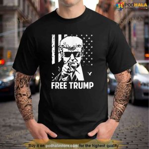 Free Donald Trump Republican Support Tee, Free Trump Shirt