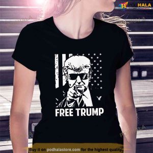 Free Donald Trump Republican Support Tee Free Trump Shirt 2