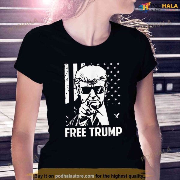 Free Donald Trump Republican Support Tee, Free Trump Shirt