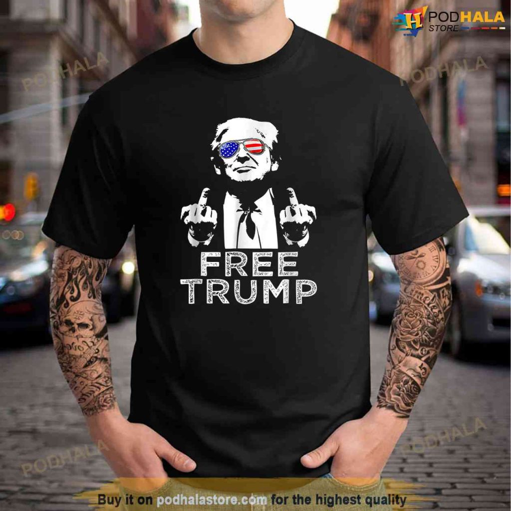 Free Trump Free Donald Trump T-Shirt, Free Trump Shirt