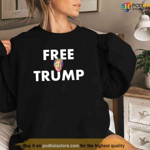 Free Trump Maga Republican Support Trump Free Trump Shirt 3