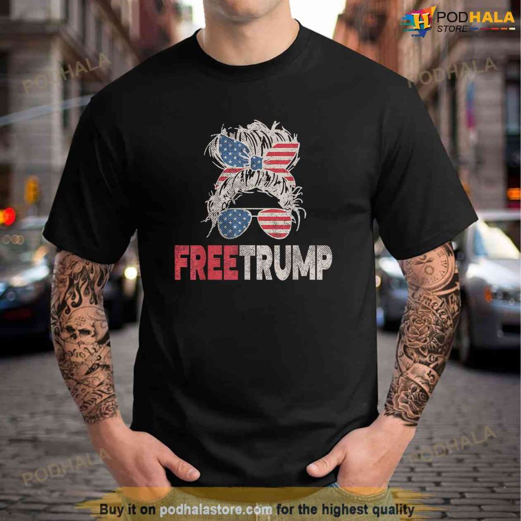 Free Trump Pro Trump 2024 Republican Support, Free Trump Shirt