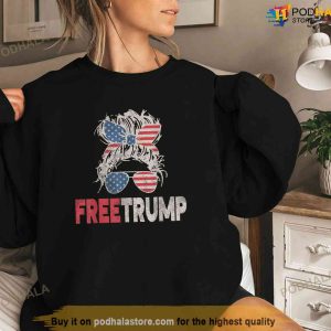 Free Trump Pro Trump 2024 Republican Support Free Trump Shirt 3