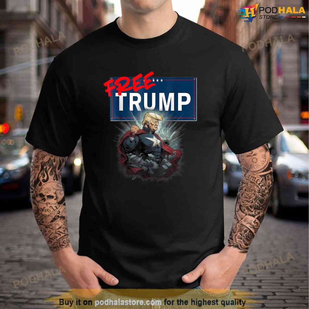 Free Trump Protest Political Support Election Activist Funny, Free Trump Shirt