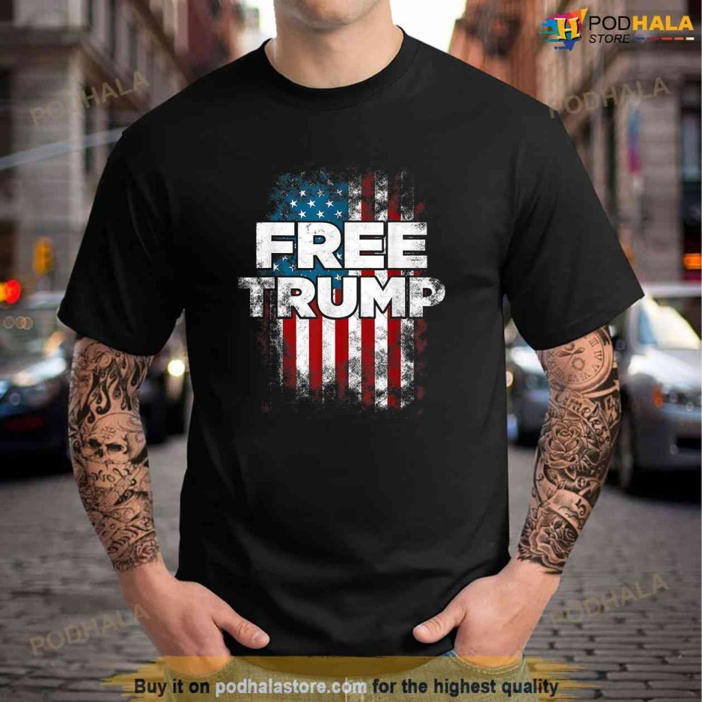Free Trump Supporters Pro Trump 2024 Republican Shirt