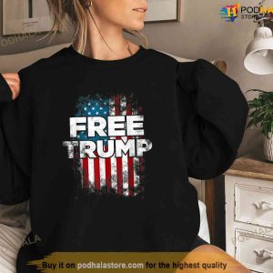 Free Trump Supporters Pro Trump 2024 Republican Free Trump Shirt 3