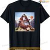 Funny Jesus Crossing Up The Devil Christian Men Women Gift T-shirt
