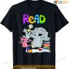 Funny Teacher Library Read Book Club Piggie Elephant Pigeons T-shirt