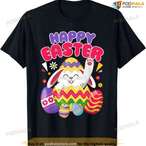 Happy Easter Bunny Easter Eggs Cute Easter Shirt