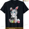 Happy Easter Day Bunny Egg Funny Boys Girls Kids Gamer Shirt