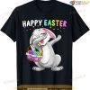 Happy Easter Day Dabbing Rabbit Cute Bunny Egg Hunt Dab Boys T-shirt