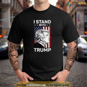 I Stand With Trump T-Shirt, Free Trump Shirt