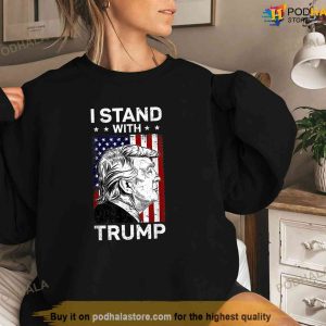 I Stand With Trump T shirt Free Trump Shirt 3