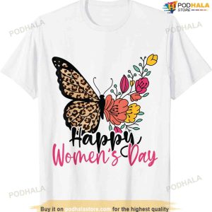 International Women's Day 2023 Happy Women's Day Butterfly T-shirt