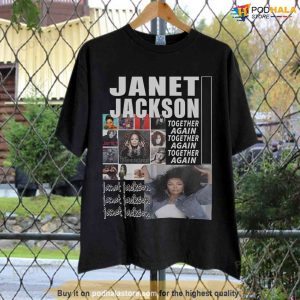 Janet Jackson T shirt 2023 Janet Jackson North American Tour Tee